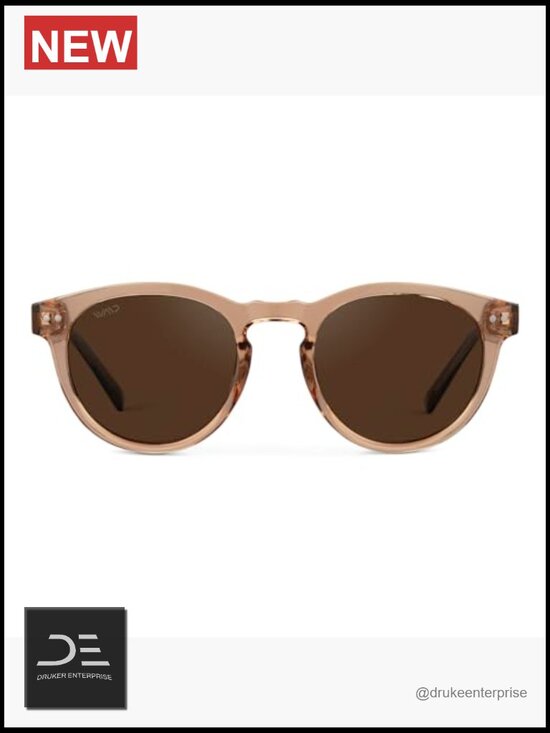 Round Polarized Sunglasses with UV400 Protection for Driving main image 5
